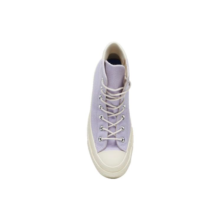 Converse Chuck Taylor All Star 70 Hi Retro Stripe Oxygen Purple Unisex Sneakers Egret 163365C