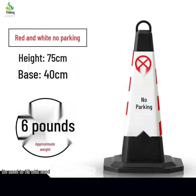 Reflective Rubber Traffic Safety Cone