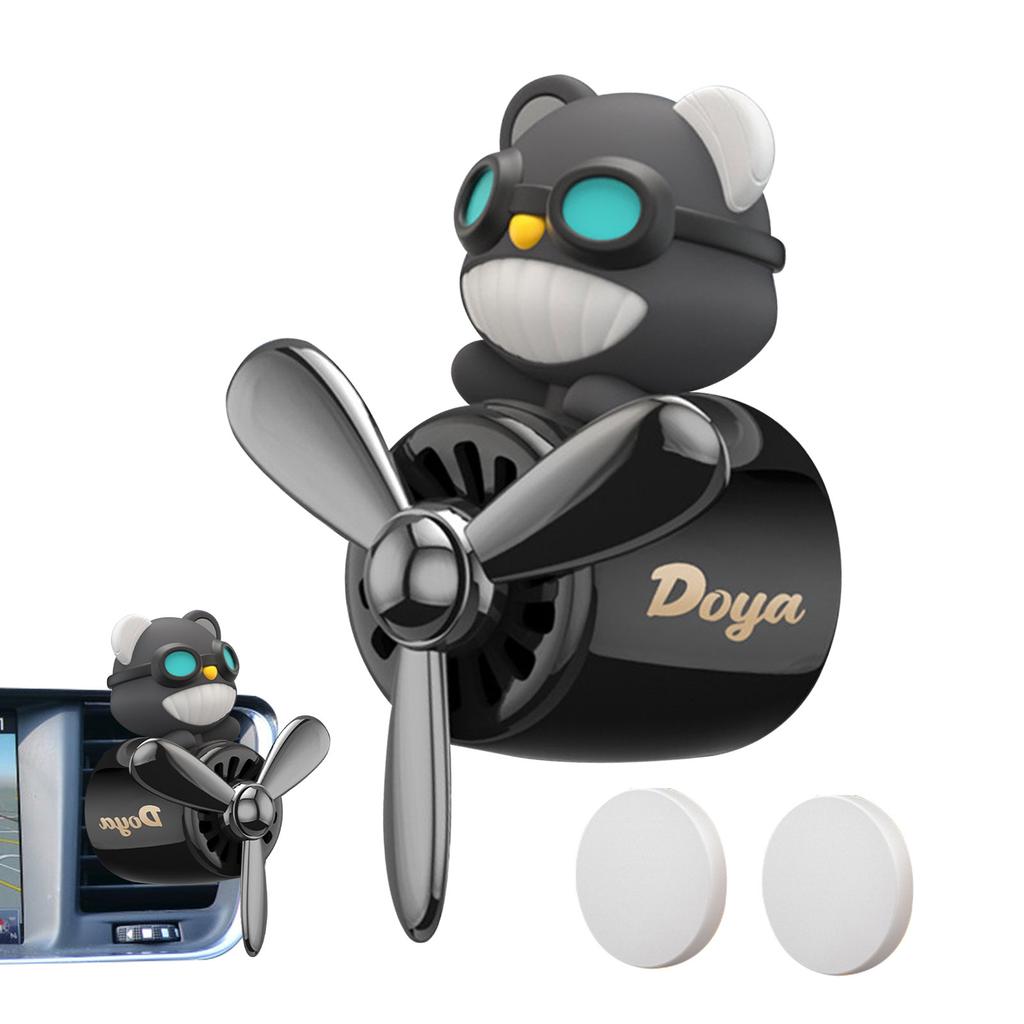 Nowe Odświeżacze Powietrza do Samochodu Uroczy Dyfuzor Zapachu do Samochodu Pilot Niedźwiedź Klips do Kratki Wentylacyjnej Samochodu Uroczy Kształt Kreskówki Ozdoba Zapachowa do Samochodu