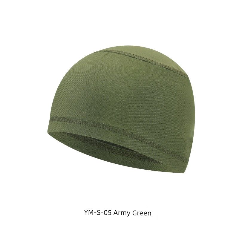 

Helmet Liner Cap Spring & Fall New Arrival Breathable Outdoor Hat Motorcycle Headgear Lining Cycling Sweat-Absorbent Dirt-Proof Headscarf Army Green One size