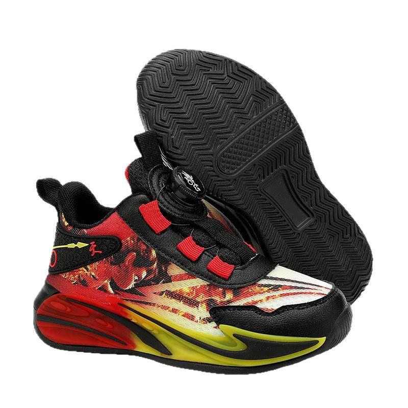 Classmates Boys Basketball Shoes 2025 Spring and Autumn Lightweight Children's Running Sneakers Middle and Older Boys Training Sneakers