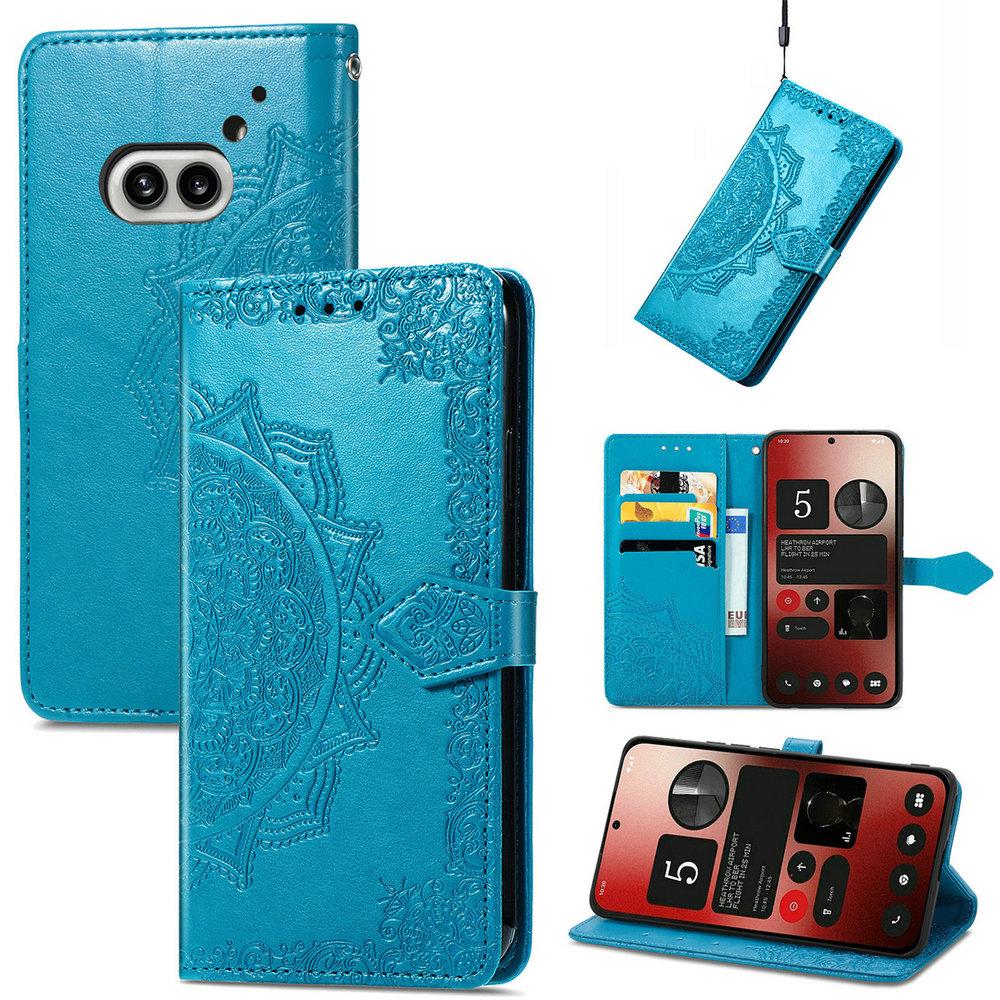 For Nothing CMF Phone 2 Pro Phone1 5G Leather Wallet Case 3D Mandala Book Shell Nothing Phone 3a Pro Case Phone 1 2A Plus Funda