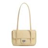 Retro Messenger Small Square Bag, High-end Sense Versatile Shoulder Underarm Bag, Simple Foreign Style Portable Women's Bag