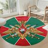 Eagle Round Office Rug Design for Game Room Dormitory Entryway Outdoor Antislip Round Carpet Decorate Offices Perfect Gift for Friends Family