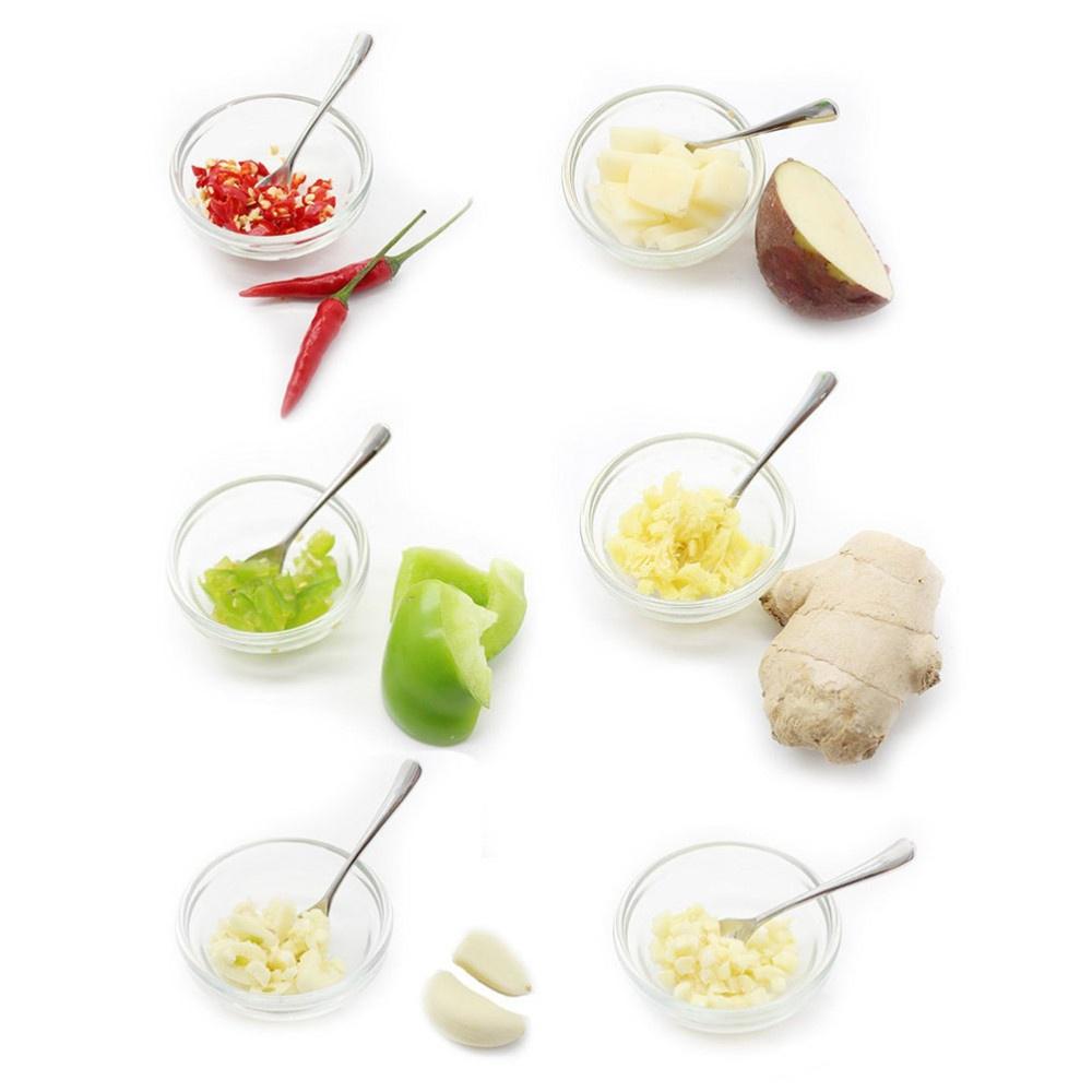 Kitchen Vegetable Tools Mini Garlic Press Presser Onion Chopper Garlic Mincer Slicer Dicer Grater