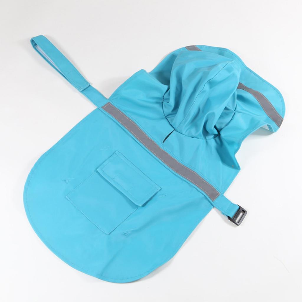 Pet Raincoat Dog Raincoat Labrador Golden Husky-Reflective Snowproof Large Dog Clothes