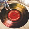 Classical Music Vinyl Record Round Rug,Carpets for Living Room Chair Decoration,Children's Play Crawling Soft Non-slip Floor Mat