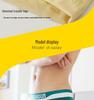 Men's Cotton Mid-Waist Breathable Briefs with Gun Egg Separation, Available in All Seasons.
