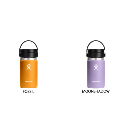 Flex Sip Wide Mouth Coffee Stainless Steel Bottle, 12oz (354ml), Indigo, Insulated (Official Japanese Product)