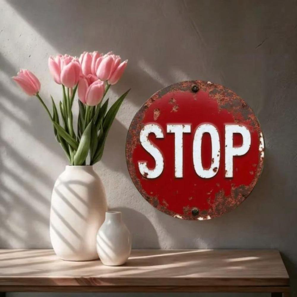 Metal Wall Art Decor For Home Bar Office Cafe, Ideal Gift