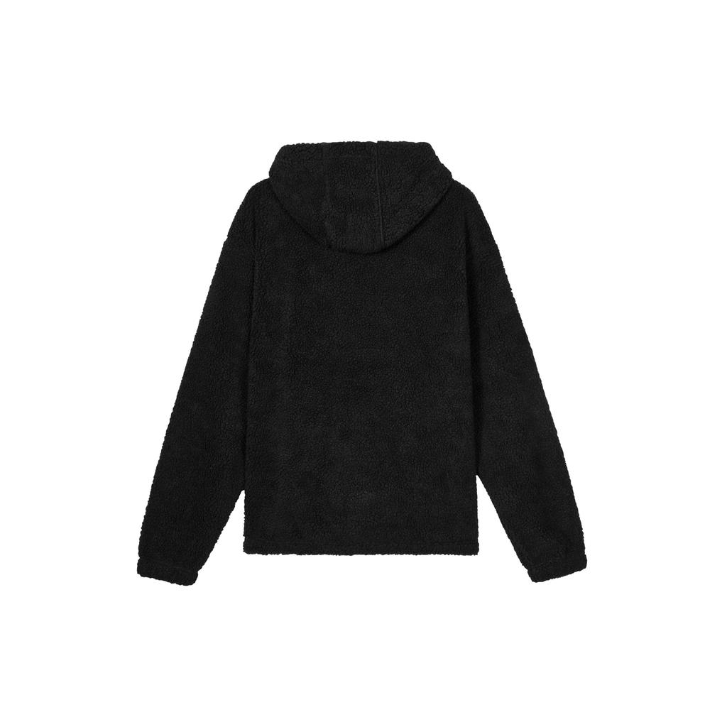 Dickies Logóval hímzett kapucnis hosszú ujjú pulóver Uniszex pulóver Fekete DK011263CC2