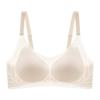 Summer Seamless Stealth Underwear Women's Cool Feeling Ice Silk Small Breasts Gather Bra Breathable Thin Collection Breast Bra Cover
