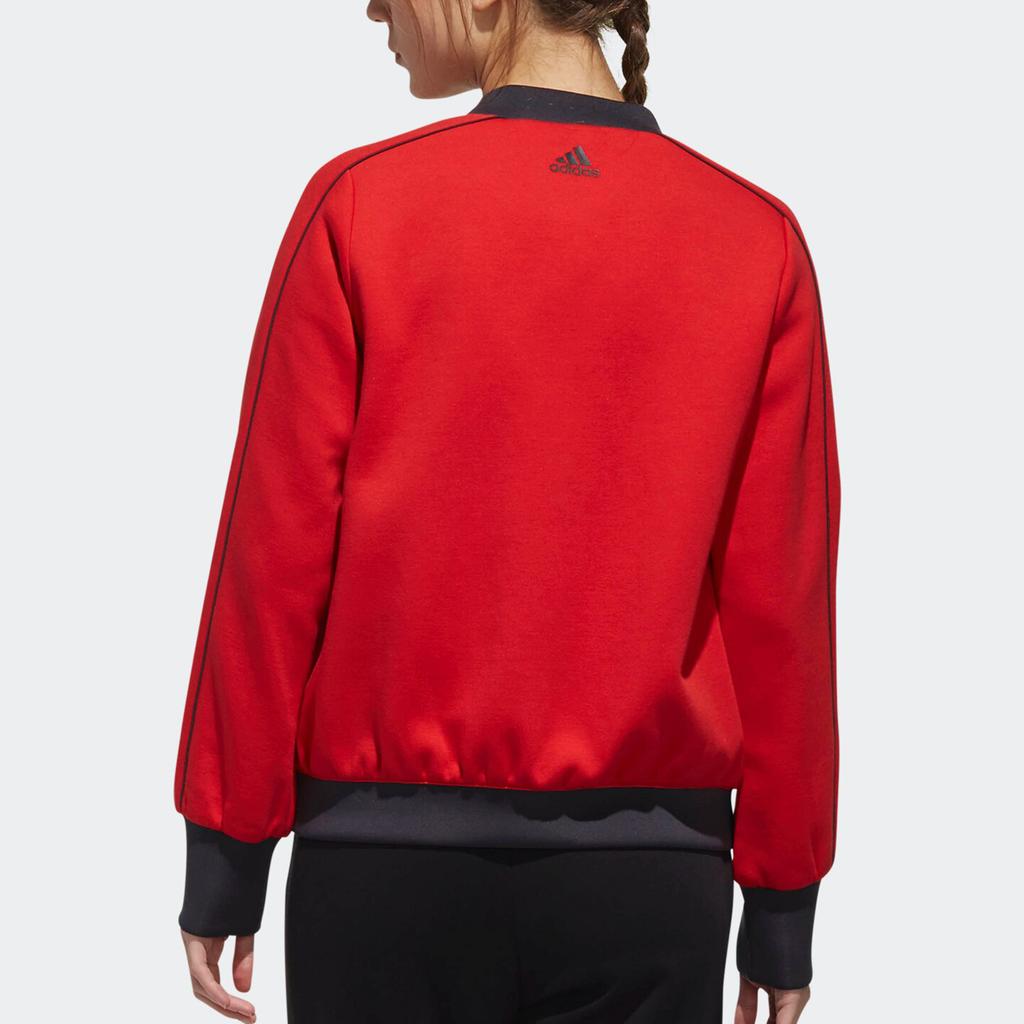 Adidas CNY Knit Bomber Jacket Men Outerwear Red EA2094