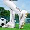 Botas de Fútbol para Hombre Zapatos de Fútbol de Alta Calidad Botines TF/FG para Césped Artificial y Natural Outdoor Society Originales Zapatillas Resistentes