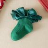 Bow Calf Sock Cotton Christmas Hosiery New Princess Socks  Kids