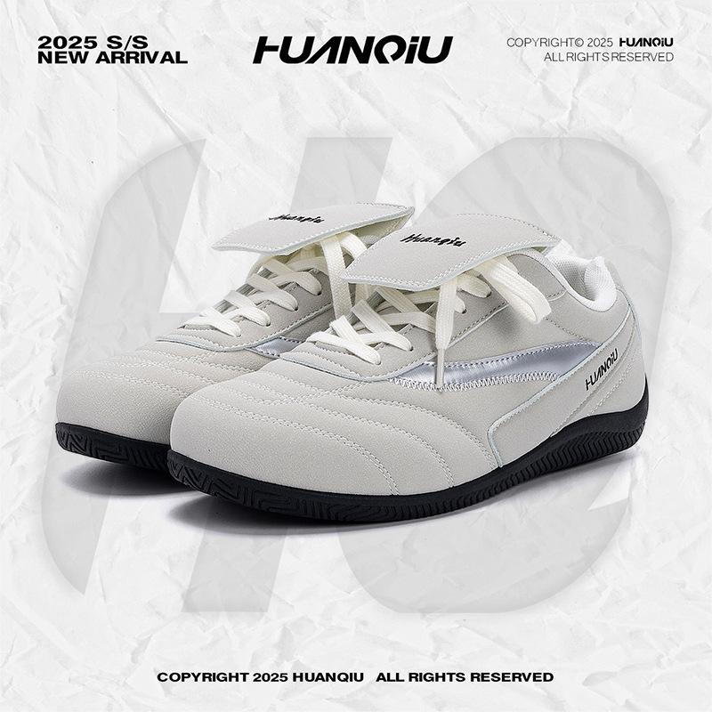 Global Retro Flip Racing Shoes Men's Autumn ZHQ3882 Casual Men's Shoes Inner Height Increase Long Tongue German Training Shoes