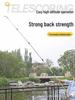 Outdoor Fishing and Fruit Picking Telescopic Pole with Net, Hook, and Sickle, Adjustable from 1.5 To 7 Meters.