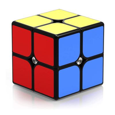 XMD Magic Cube 2x2 Wettbewerb Magischer 3D-Puzzle Pädagogisches Spielzeug 3x3 Offizielle Version 6+ (Offizielle Version) (2x2 Offizielle Version)