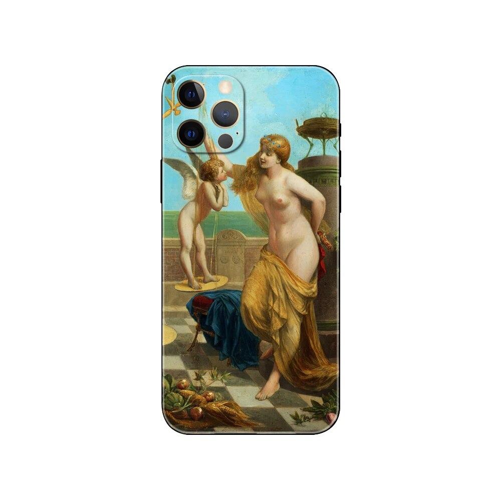 Art Pouzdro na telefon pro iPhone Samsung Galaxy Redmi Xiaomi Oppo OnePlus Note SA 7 8 9 10 11 12 13 14 20 21 22 23 53 54 Pro Max Plus Ultra TPU Soft