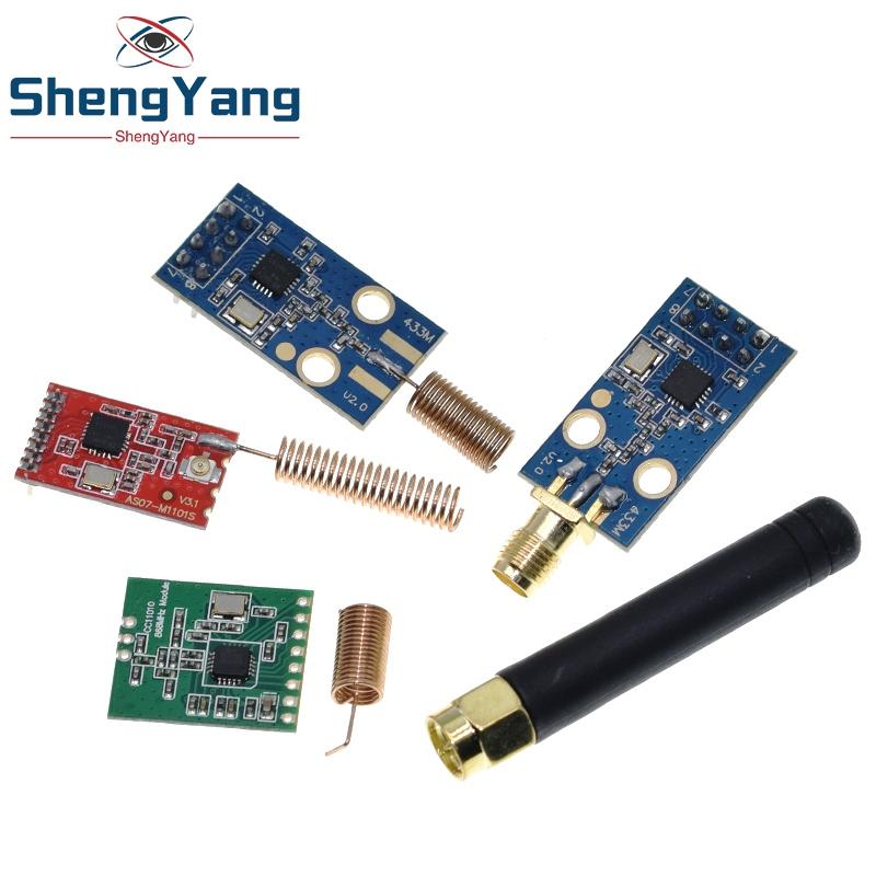TZT CC1101 10mW 433MHZ 868MHZ 300-1000M Transmission Module With SMA Antenna Transceiver Module