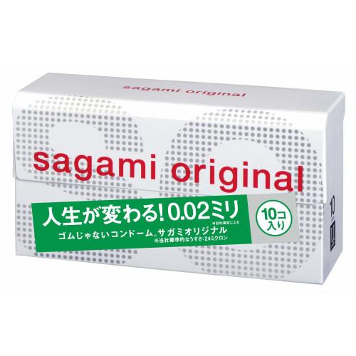 [Single Item] Sagami Original 002 Condom Thin Polyurethane 0.02mm 10 Pieces