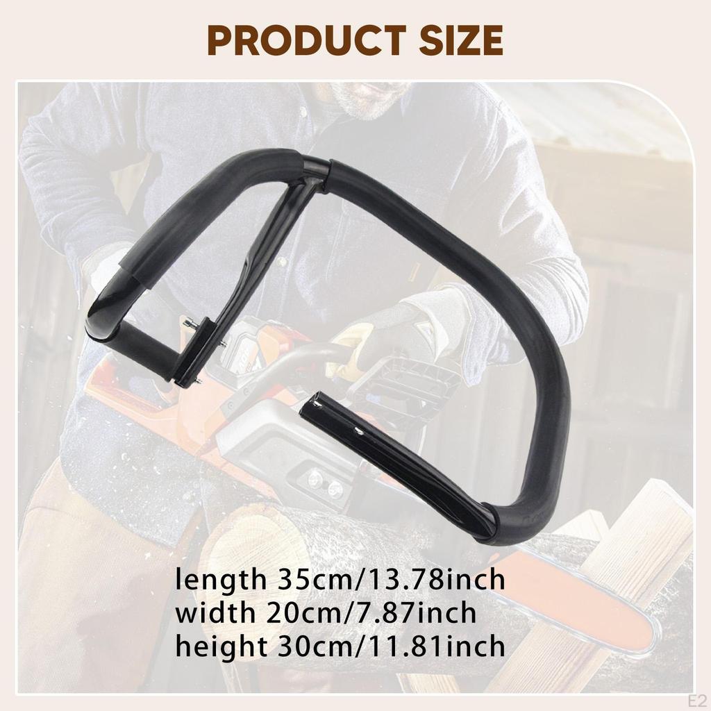 Handle Bar Ergonomic Black for 044 046 MS440 MS460 Sturdy Part, Easy to Install Anti Slip