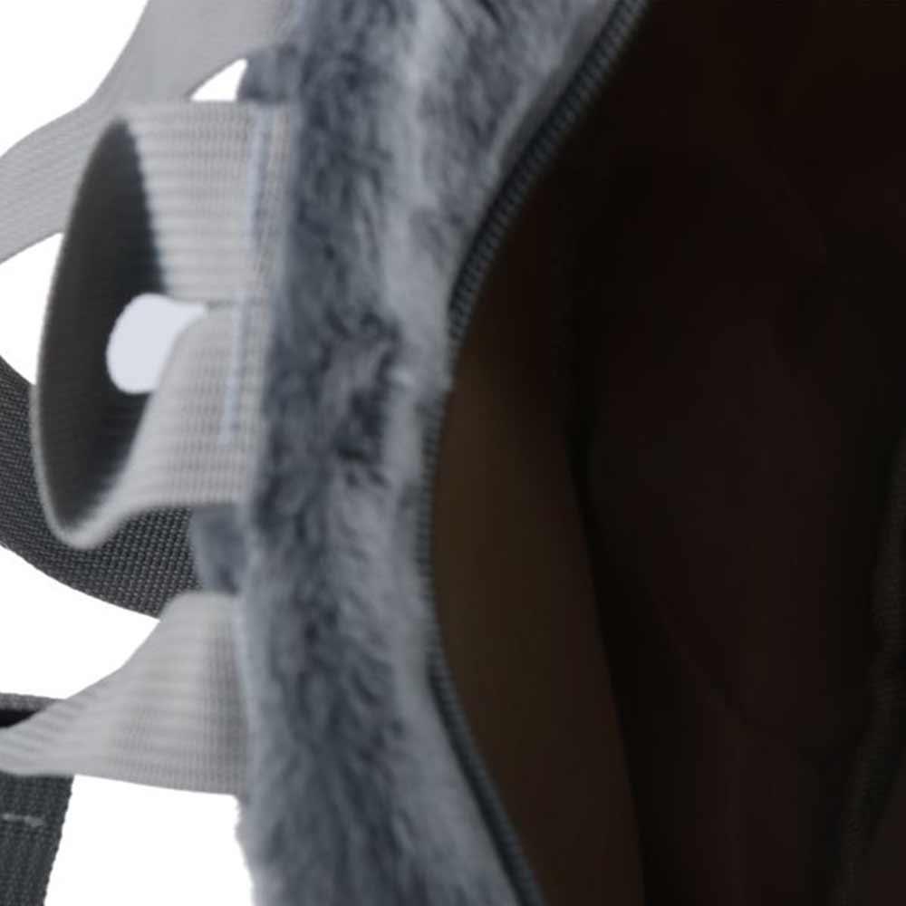 Transparent Cartoon Doll Bag Large Capacity Children Schoolbag Sweet Plush Penguin Backpack  Gift