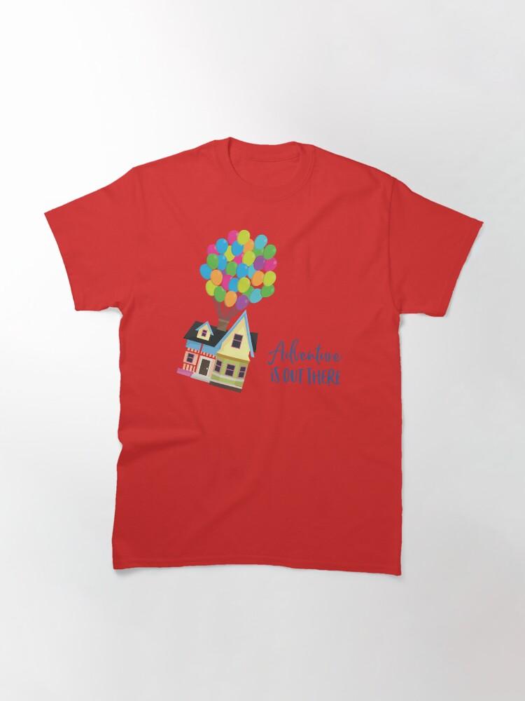Up Adventure is Out There - Colorful Balloon House from Pixar's Up Classic T-Shirt