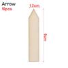 10PCS Eco-Friendly Bonsai Ornament Nursery Pots Wood Sign Tags Bamboo Plant Labels Garden Markers Planting Tools