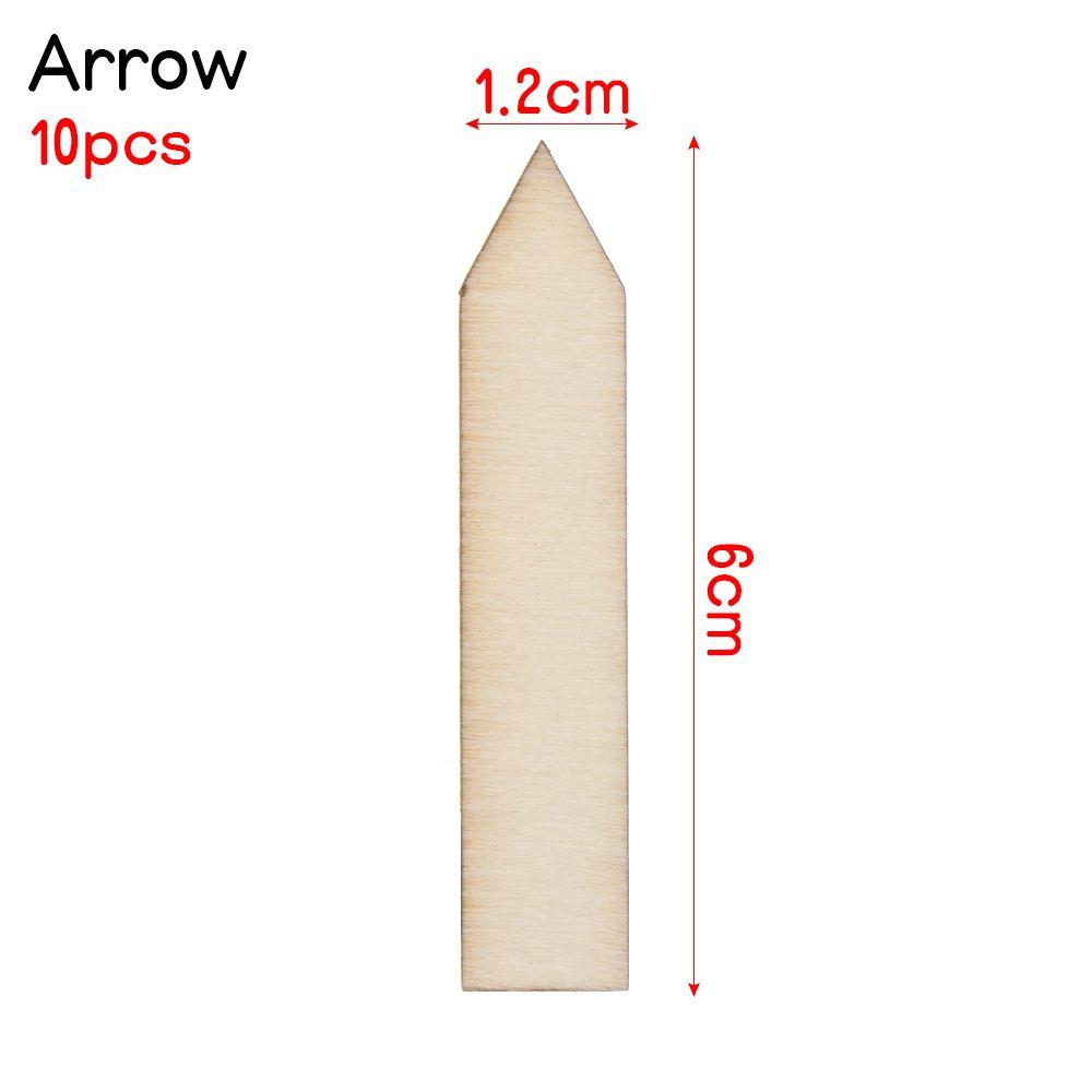 

10PCS Eco-Friendly Bonsai Ornament Nursery Pots Wood Sign Tags Bamboo Plant Labels Garden Markers Planting Tools