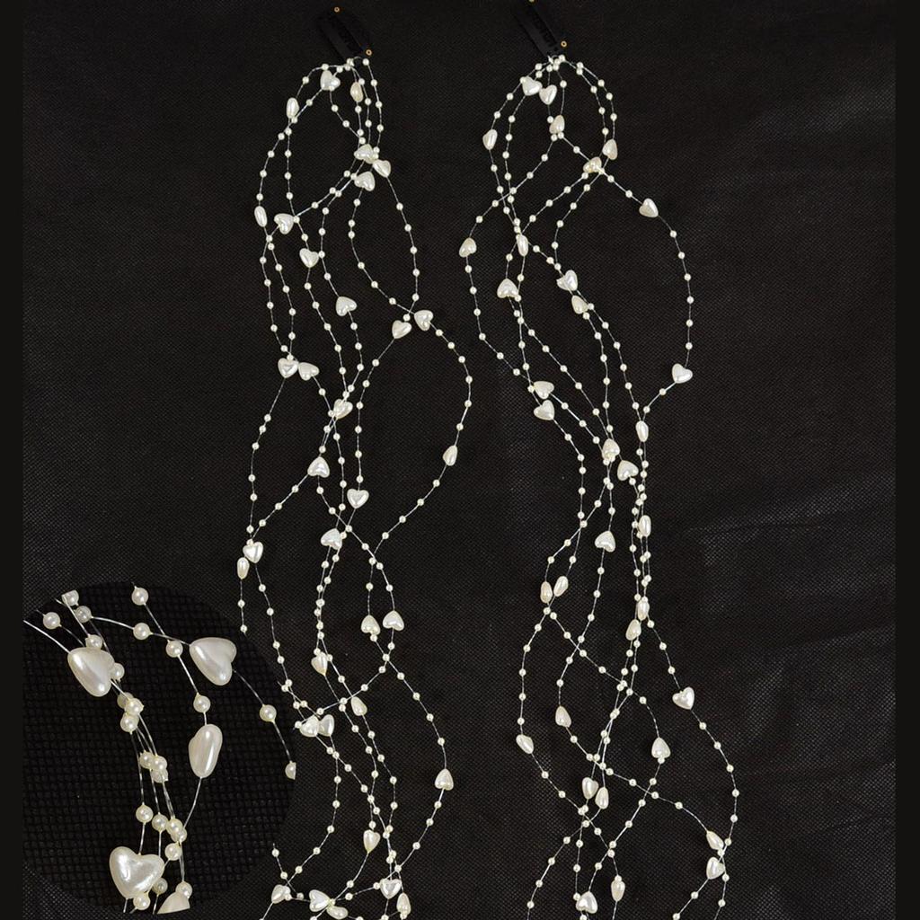 Sweet and Cute Fairy-Like Tassel Hair Accessories, Braided Hair Clips, Pearl Hair Chains, Women's Hair Accessories, Y2day Outfits, and Daily Wear