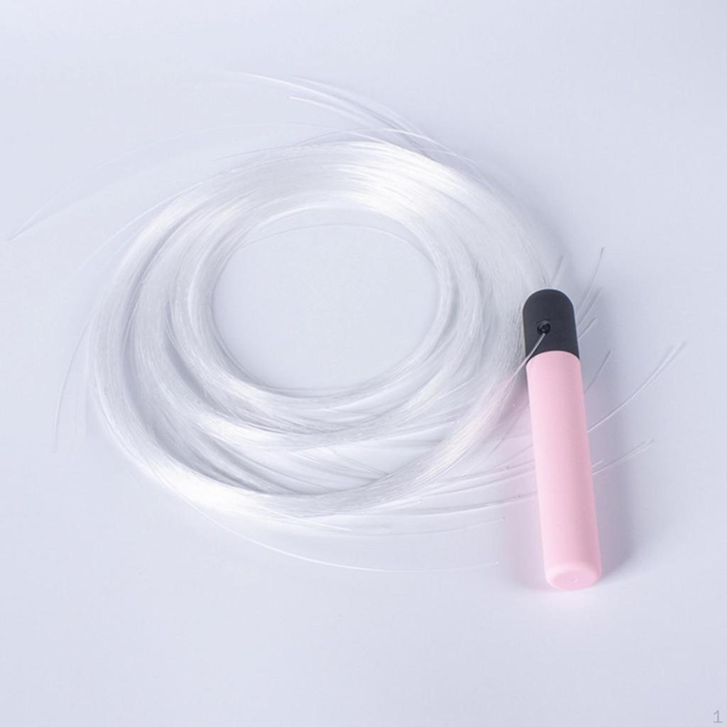 Toy Space 7 Color Effect Mode Bright LED Fiber Flip for Carnival Glow Toys Concerts Music Festival