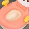 Baby Potty Training Toilet, 6-36 Months, Fox Shaped, Non-Slip Lid, 34.5x35x23 cm, Pink