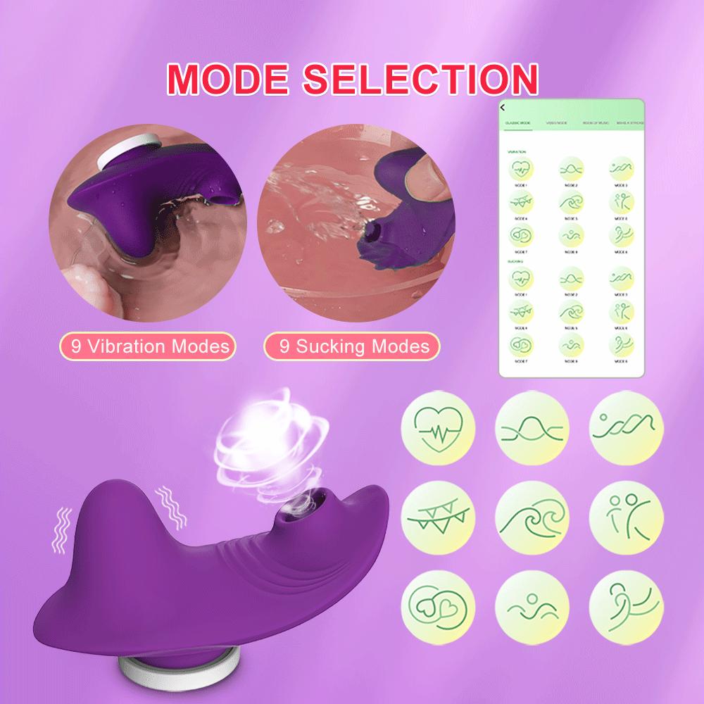 Sucker Clitoris Sucking Vibrator Female Sex Toy Wearable Vibrating Panties Wireless Bluetooth G Spot Vibrator Adult Women Goods