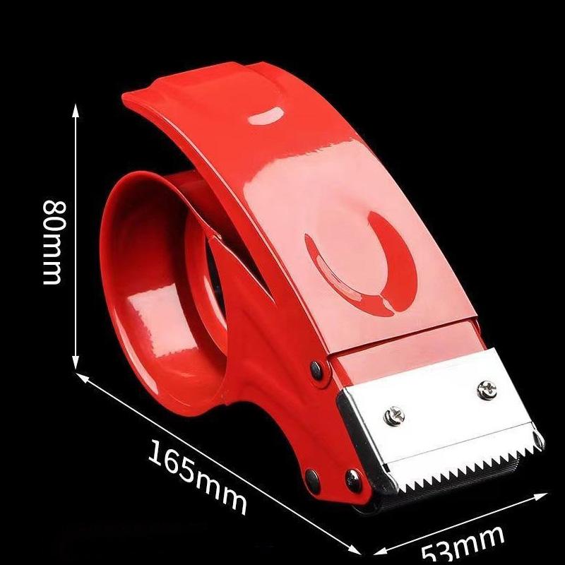 Metal Scotch Tape Dispenser Manual Sealing Packing Tape Dispenser Cutter Baler Carton Sealer Width 48mm Packager Cutting Machine