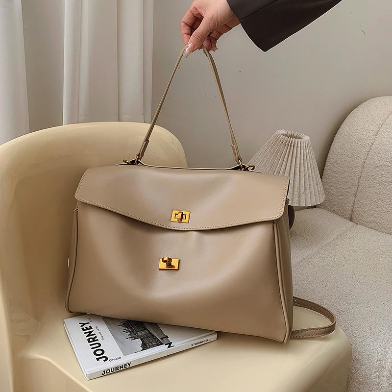 New fashion casual big bag shoulder portable trendy women's bag