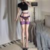 Aurora Sexy Shiny Suspender One-piece Over-the-Knee Non-Rip Matte Stockings