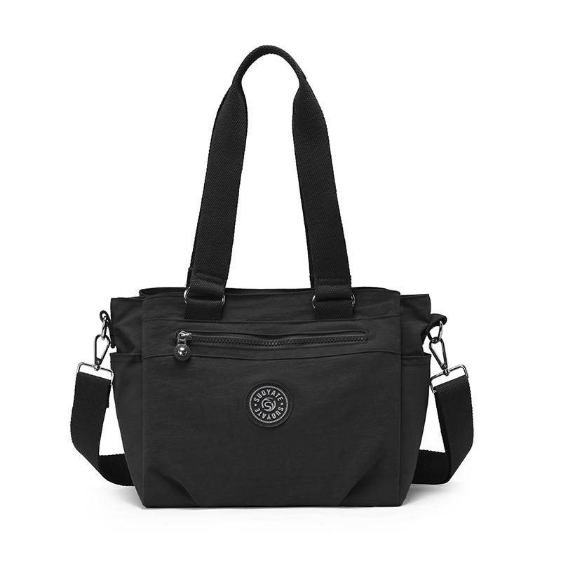 

New anti-splashing nylon bag large capacity women s shoulder bag trendy travel handbag casual messenger backpack