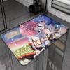 Classic Ram And Rem Re0 Starting Life In Another World Floor Mat INS Style Soft Bedroom Floor House Laundry Room Mat