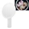 Desktop Lighted Makeup Mirror 3 Color Temperature Dimmable Cordless LED Light Vanity Mirror for Dorm