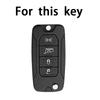 Tpu Key Case Cover For Jeep Renegade Compass     4 Buttons Remote Fob Protection Flip Folding Key Holder