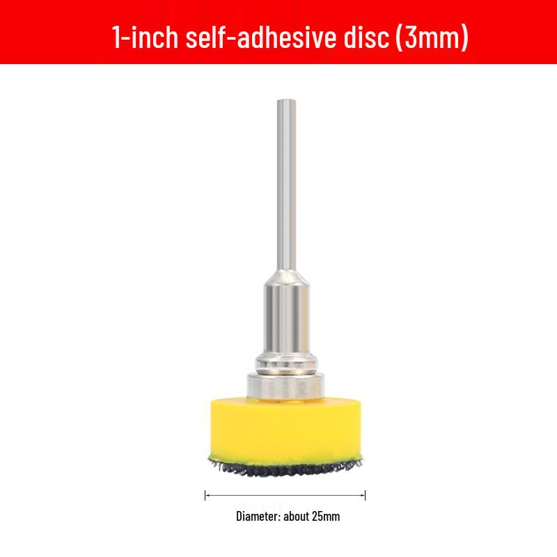 1-Inch Self-Adhesive Flocking Sanding Discs for Hand Drill Polishing