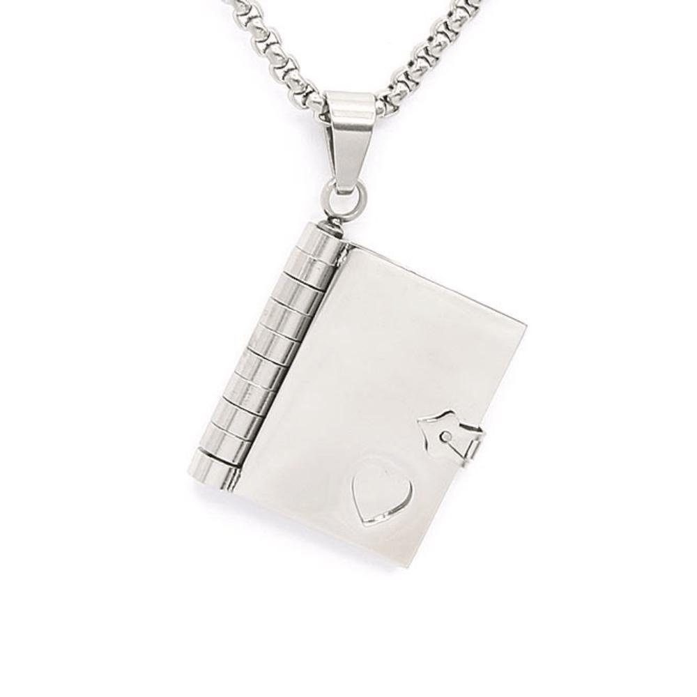 European and American Men's and Women's Pendants with Letters on The Back