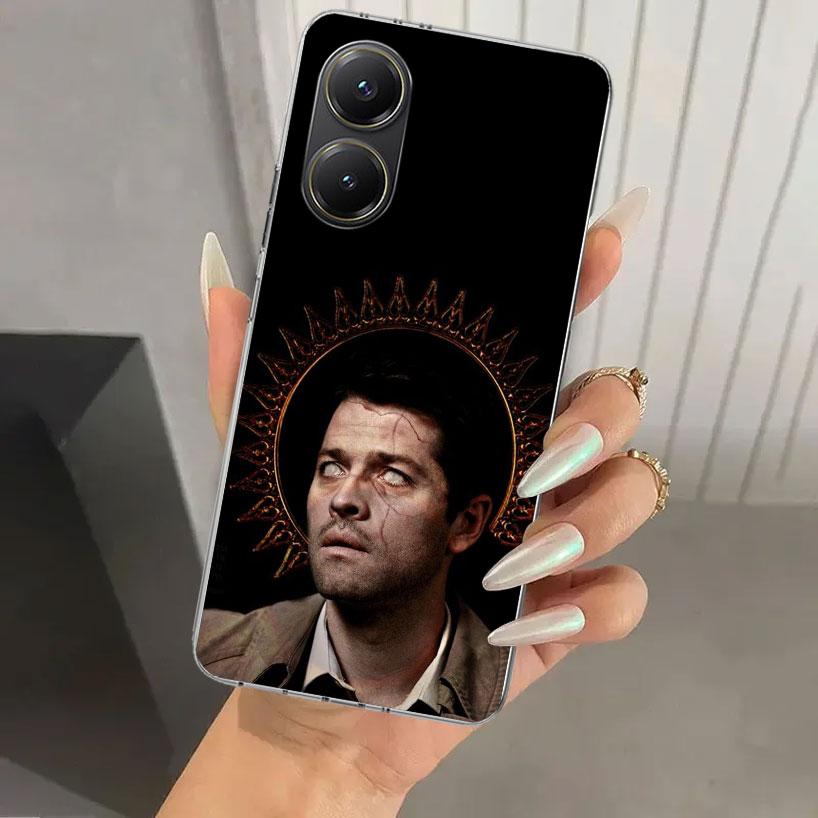 Angel Castiel Supernatural Phone Case for Xiaomi Poco X5 X6 X7 Pro F7 Ultra M7 Redmi 15 15C 13 13C 12 12C 10 10A 10C 9 9A 9C 9T