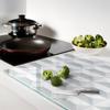Glass Kitchen Cutting Board with Geometric Figures Graphic 80X52 Cm