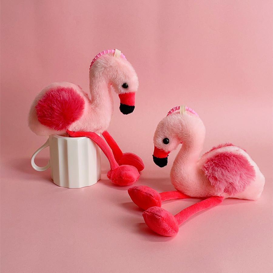 Flamingo Plush Toy Gift For Girls And Boys With Pp Cotton Filling For Kids Room Decor
