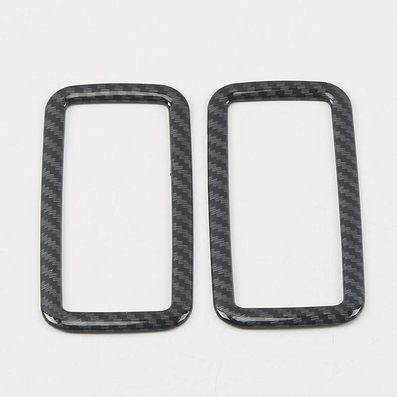 For Volkswagen VW Teramont Atlas 2017-2020 Rear Roof Read Light Cover Interior Lamp Trims ABS Chrome Decoration Car Accessories