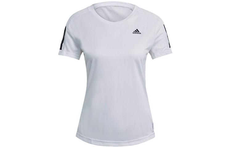 

adidas OWN THE RUN Women s Crewneck T-Shirt White GJ9989 L