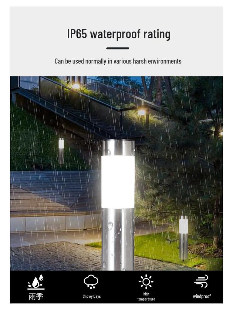 Wasserdichte Solar-Außenleuchte für Hof, Garten, Villa und Rasendekoration