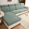 Thick Cushion Cover Fitted Sofa Covers Living Room Washable Stretch Jacquard Seat Cover Furniture Protector Sectional Sofa S032